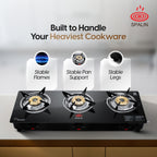 3 BURNER GAS STOVE — MANUAL
