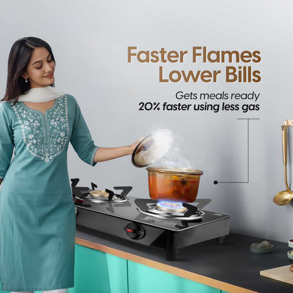 3 BURNER GAS STOVE — MANUAL