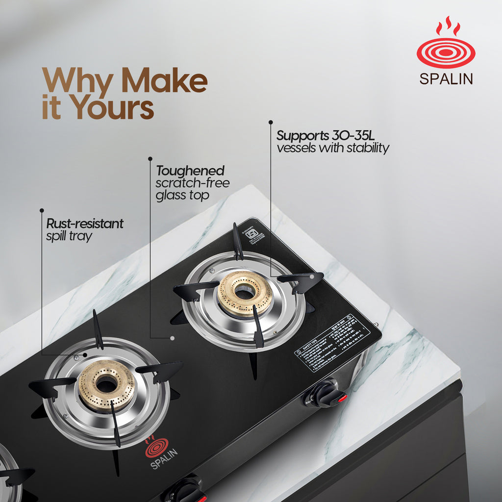 3 BURNER GAS STOVE — MANUAL