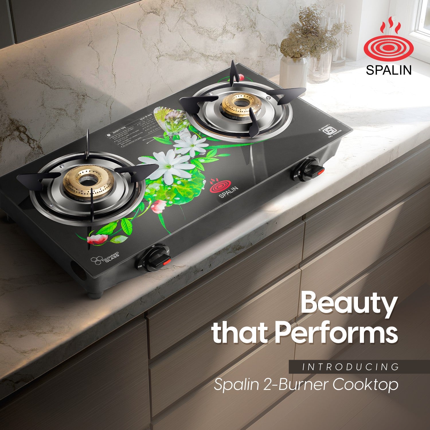 2 BURNER GAS STOVE — MANUAL